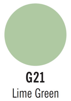 copic marker color lime green g21